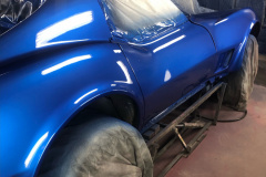 Blue-Corvette