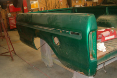 1979 F-150 bed removed for prep