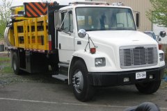 Paving Crash Truck