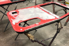 Big Rig Truck Repair Body Work Before