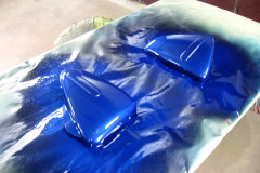 Suzuki S40 side covers after paint